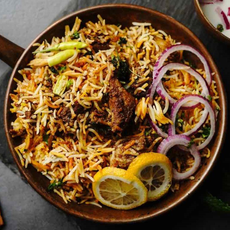 Beef biryani