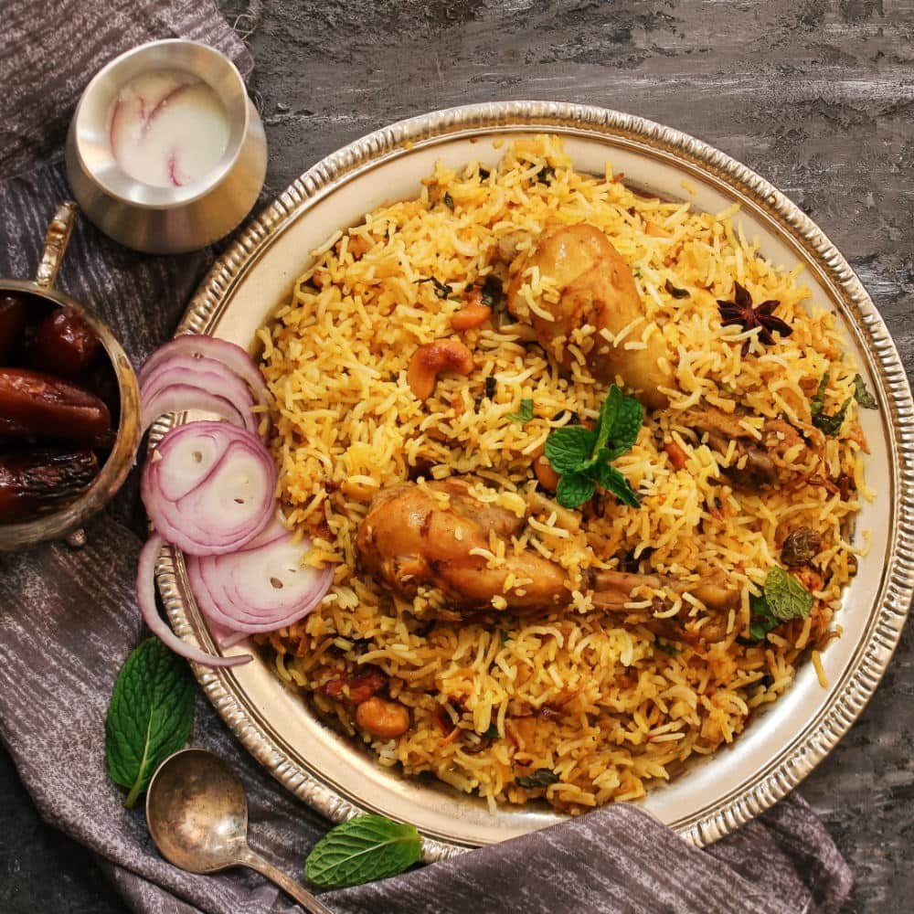 Chicken biryani