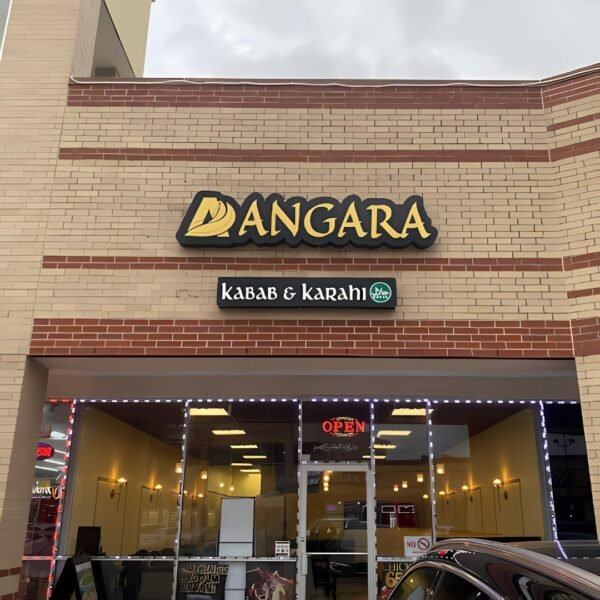 Angara kabab and Karahi